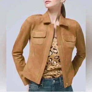 White House Black Market Tan Jacket